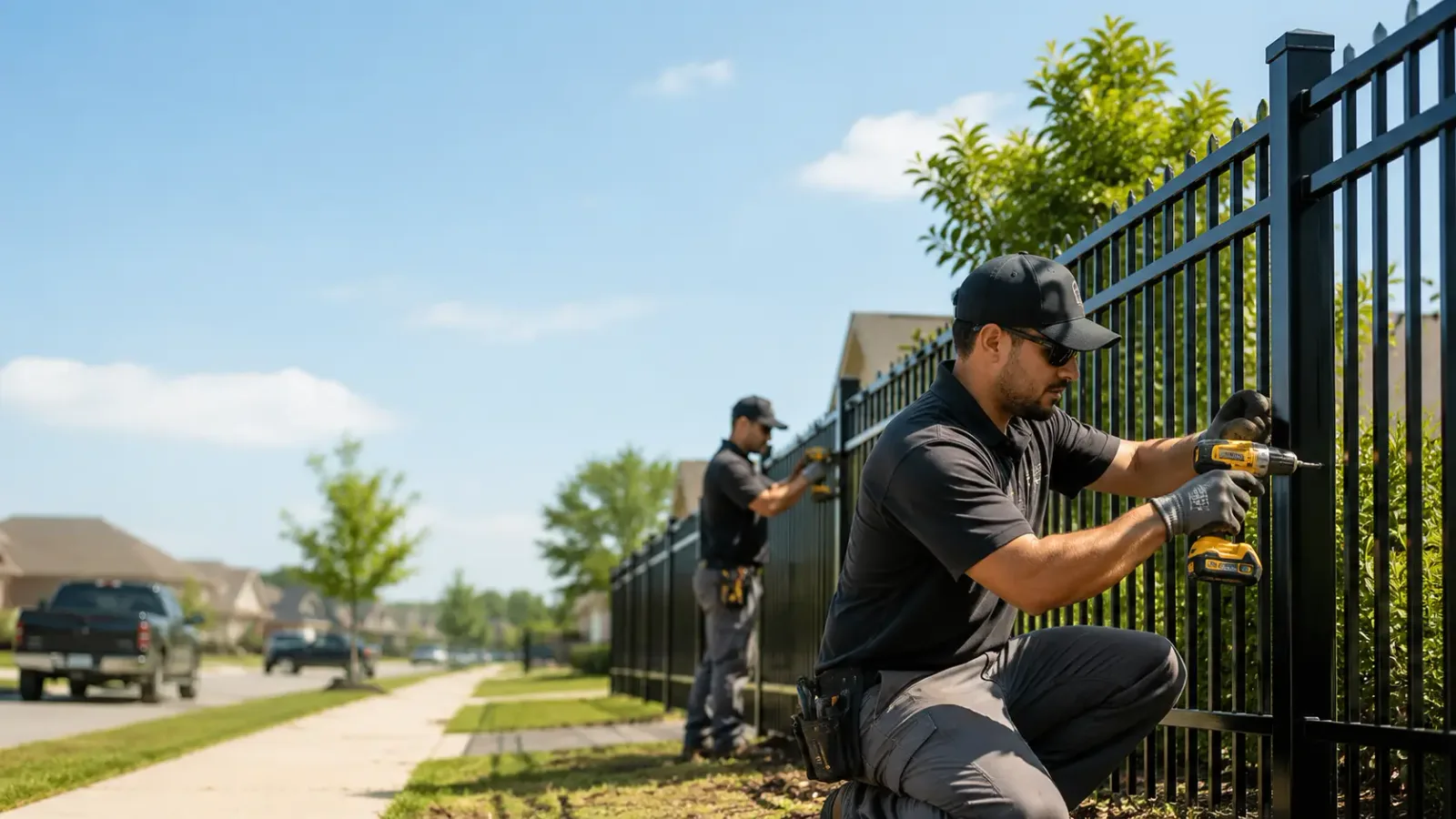 Metal Fence Installation in Montrose, IA